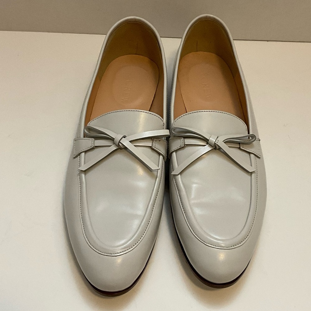 J Crew Collection Academy Leather Loafers 8 - Picture 2 of 12